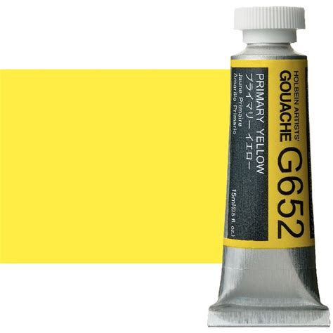 Holbein Artists Gouache Primary Yellow Ml Tube Jerry S Artarama