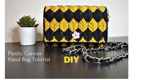 Plastic Canvas Bag Tutorial Easy N Step By Step Guide Of Stitching