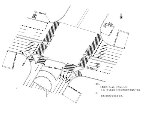 双向六车道城市主干路交通工程含工程量清单 路桥工程图纸 筑龙路桥市政论坛