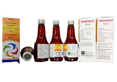 SARVAVIT SYRUP – Sarva Biotech Pvt Ltd