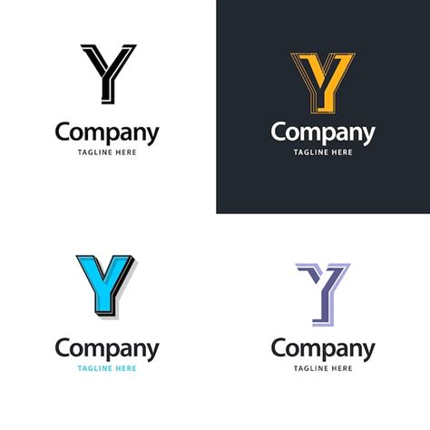 Lettre Y Big Logo Pack Design Cr Ation De Logos Modernes Et Cr Atifs