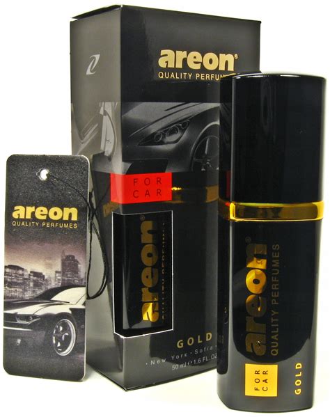 Zapach Samochodowy Perfumy Do Samochodu Areon Car Gold Ml