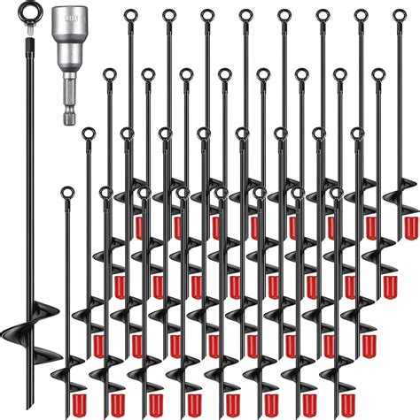 Chumia Earth Ground Anchor 18 Inch Spiral Blade Heavy Duty India Ubuy