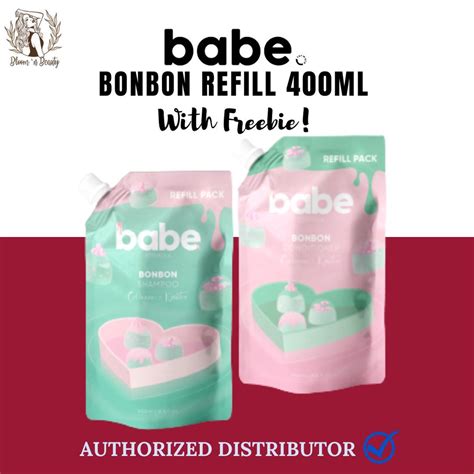 Babe Formula Bonbon Shampoo Conditioner Refill Pack Ml Babe