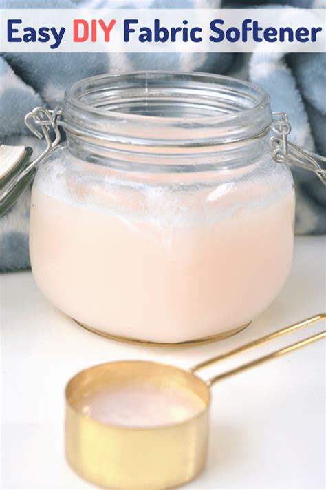 Diy Fabric Softener Recipe With Conditioner