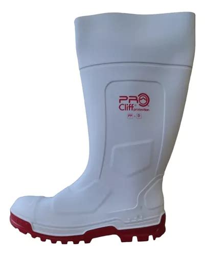 Bota De Hule Sanitaria Pro Cliff Mod 0026 Con Casquillo