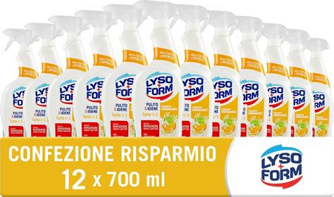 Lysoform Spray Tutto In 1 Arancia E Bergamotto Spray Disinfettante