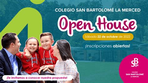 ¡el Colegio San Bartolomé La Merced Abre Su Proceso De Admisiones Con