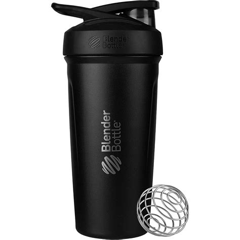 Blender Bottle Strada 24 Oz Insulated Stainless Steel Shaker Cup With