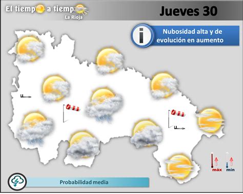 El Tiempo A Tiempo La Rioja Predicción Meteorológica Lunes 27 Al Jueves 30 De Abril 2015