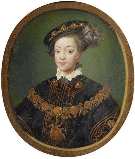 Portrait Of Edward VI Manner Of Isaac Oliver Category Portrait