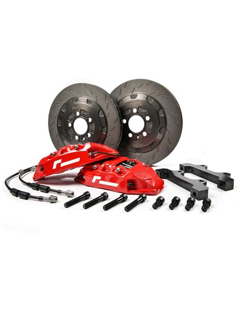 RacingLine Front Big Brakes Kit 330mm Discs 4 Piston Calipers For