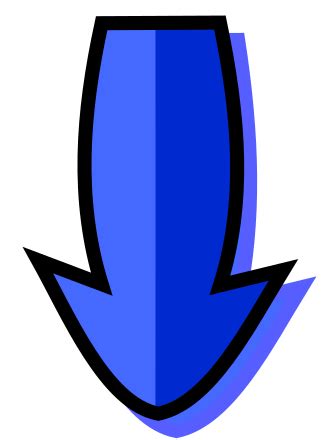 Blue Arrow Clip Art Image Clipsafari