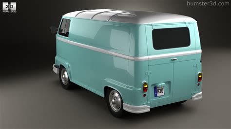 360 View Of Renault Estafette Panel Van 1976 3D Model 3DModels Store