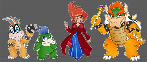 Super Mario Bros Movie - The Villains by Nico--Neko on DeviantArt