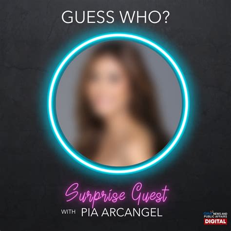 Gma News On Twitter Sino Kaya Ang Magiging Surprise Guest Ni Pia