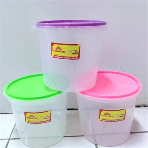 Jual SUNRISE TOPLES JUMBO SEALWARE SERBAGUNA 5 LITER TEMPAT KERUPUK