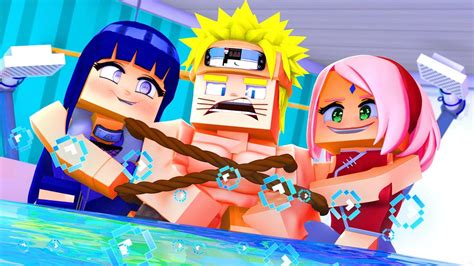 Sakura E Hinata Prenderam O Naruto Musculoso Dentro Da Banheira Para