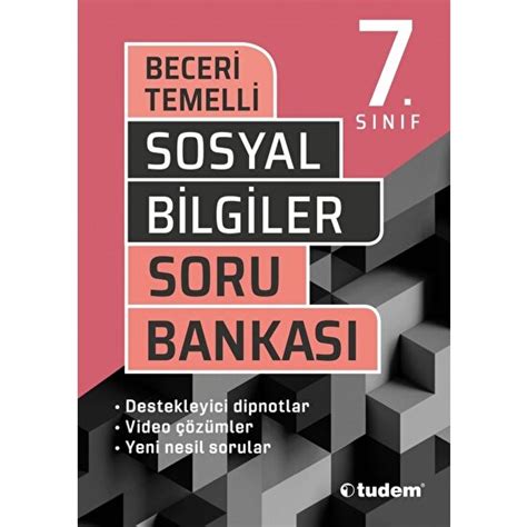 Tudem Yay Nlar S N F Sosyal Bilgiler Beceri Temelli Soru Kitab