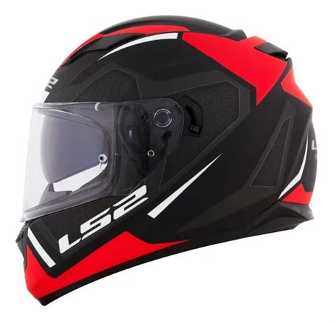 Capacete Ls2 Ff320 Stream Preto Fosco Viseira Solar Tamanho Do