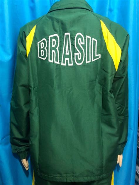 Agasalho Brasil Verde Cal A E Jaqueta Backes Uniformes