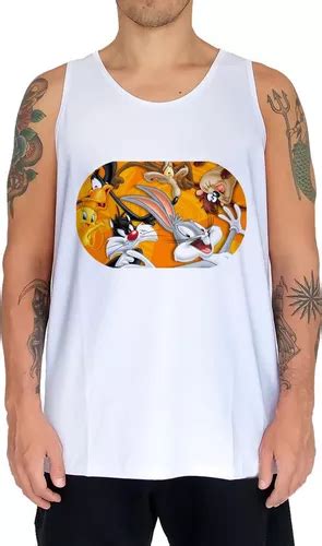 Camiseta Regata Looney Tunes Coiote Patolino Pernalonga Mercadolivre