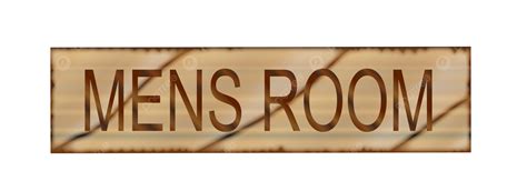 Mens Room Sign Vector, Graphic, Vector, Isolated PNG Transparent Image ...