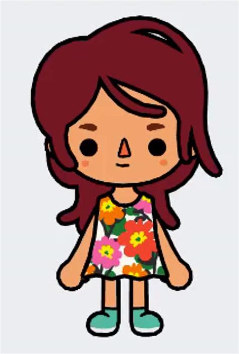 Toca Life Characters Girl