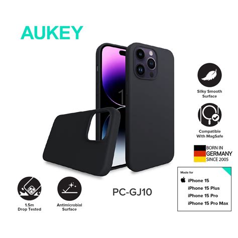 AUKEY PC GJ10 IPhone 15 15 Plus 15 Pro 15 Pro Max LiquidFlex