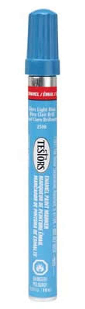 Testors 2508c Enamel Paint Marker Gloss Light Blue 0075611250809 B0006n6ziw