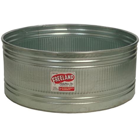 Round Galvanized Stock Tank By Freeland At Fleet Farm