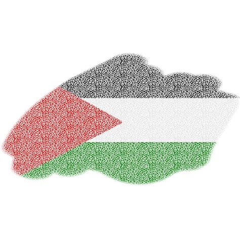 La Bandera De Palestina En El Pincel Foto Premium