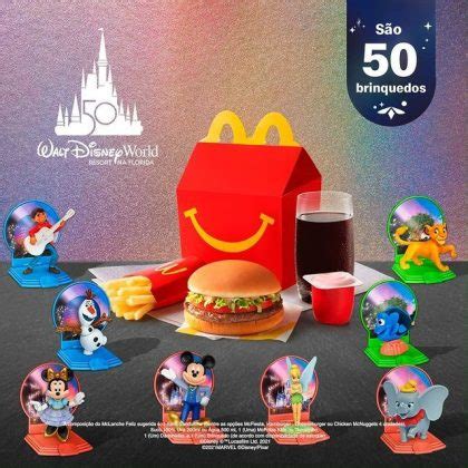 MCDONALDS LANÇA 50 BRINDES DA DISNEY NO MCLANCHE FELIZ EP GRUPO