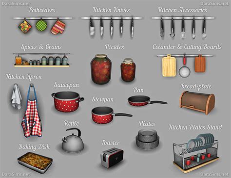 Best Restaurant Clutter Cc Sets For The Sims Fandomspot