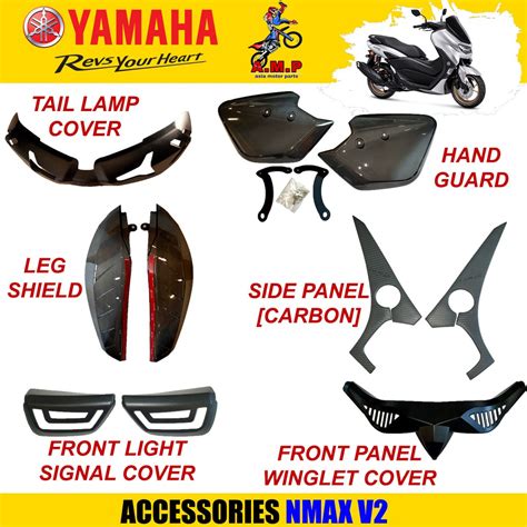 Yamaha Nmax V Accessory Hand Shield Leg Shield Tail Lamp Cover Front