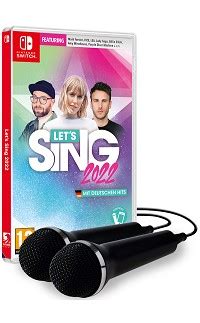 Nintendo Switch Lets Sing 2022 Mit Deutschen Hits 2 Mics PEGI