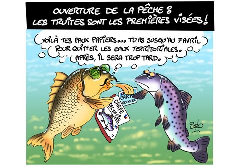 Dessin De La Semaine Sauve Qui P Che Et Les Truites Dabord