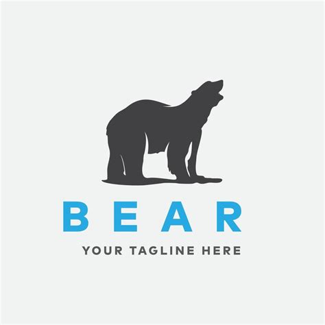 Bear Logo Design Template 14796996 Vector Art at Vecteezy