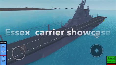 American Essex Aircraft Carrier Showcaseremake Roblox Plane Crazy