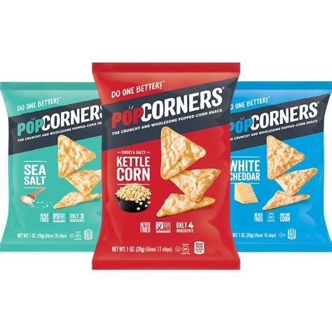 Popcorners Snacks Variety Pack Gluten Free Chips Snack