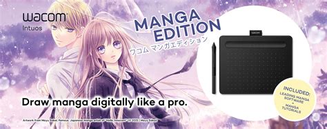 Pen Tablet Wacom Intuos Manga Bluetooth Black Анхоч