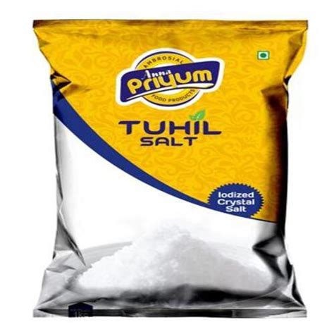 Gluten Free Added Preservatives Natural Taste White Tuhil Iodized