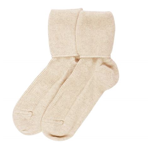 Ladies Cashmere Socks Cream | Irish Socks, Irish Cottage Socks, Wool Socks, Woollen, Woolen