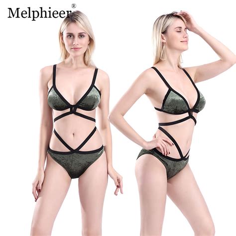 Push Up Velvet Bikinis Biquinis 2019 Sexy Mini Brazilian Bikini Set Low