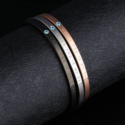 FATE LOVE Koppels Vrouwen Mannen Armband Bangles Grandado