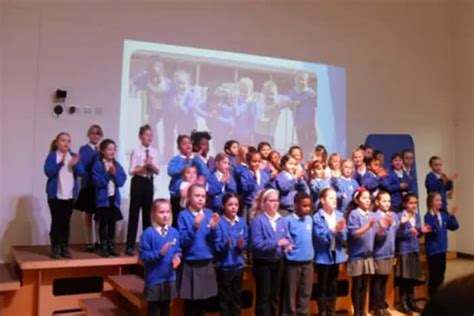 Official Opening Of New Building At School In Wellingborough Following