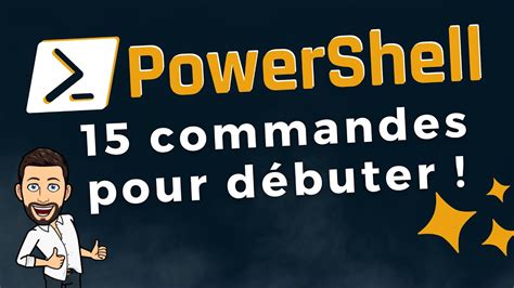 Commandes Indispensables Pour D Buter Avec Powershell Youtube