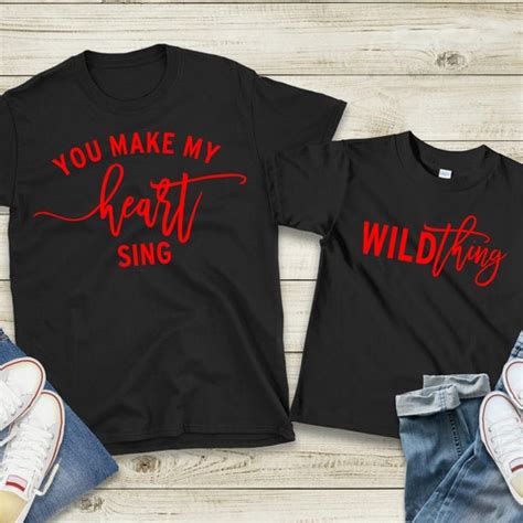 Wild Thing You Make My Heart Sing Svg Mommy And Me Svg Etsy