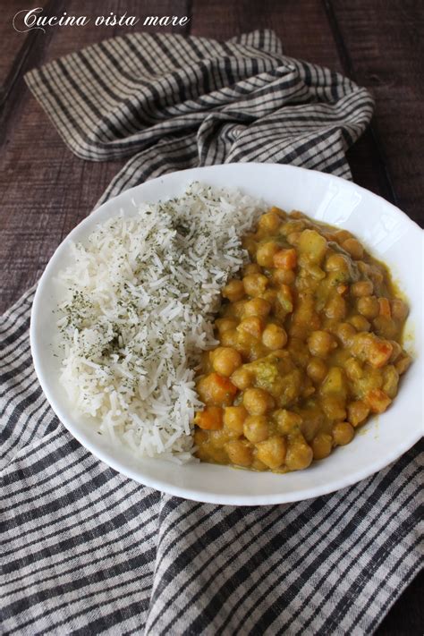 Curry Di Ceci Con Verdure Cucina Vista Mare