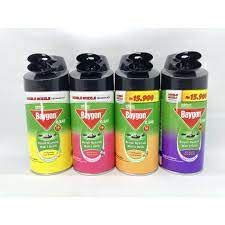 Jual Baygon Aerosol Anti Nyamuk Kecoa Spray 200 Ml Shopee Indonesia